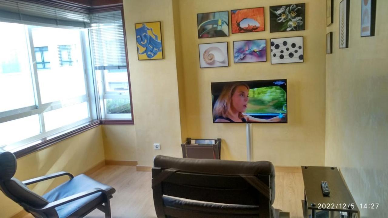 Apartamento Apt 40 M2 Air Conditioning Abitacion-Salon-Cocina-Bano Radiant Heating Vigo Exterior foto